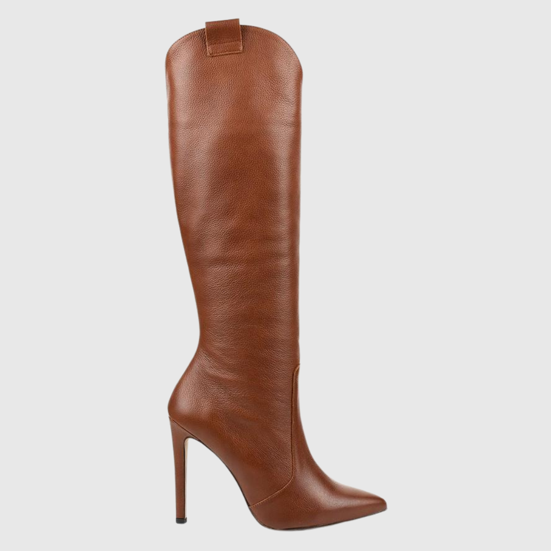 Stiletto Leather Boots
