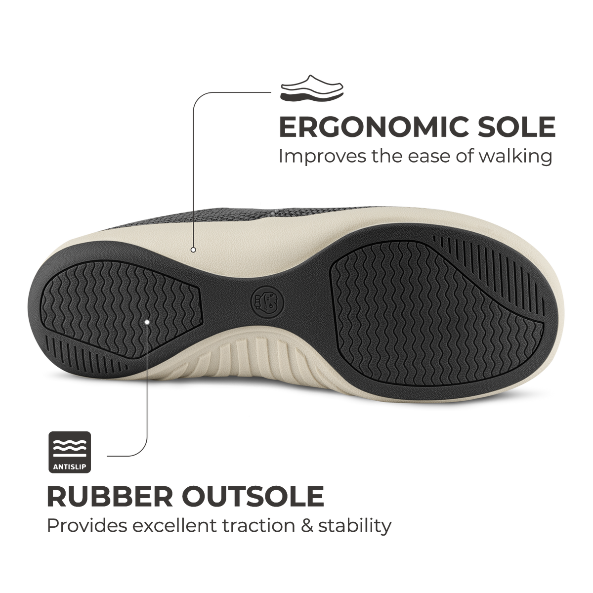 Men's Arch Support Slippers