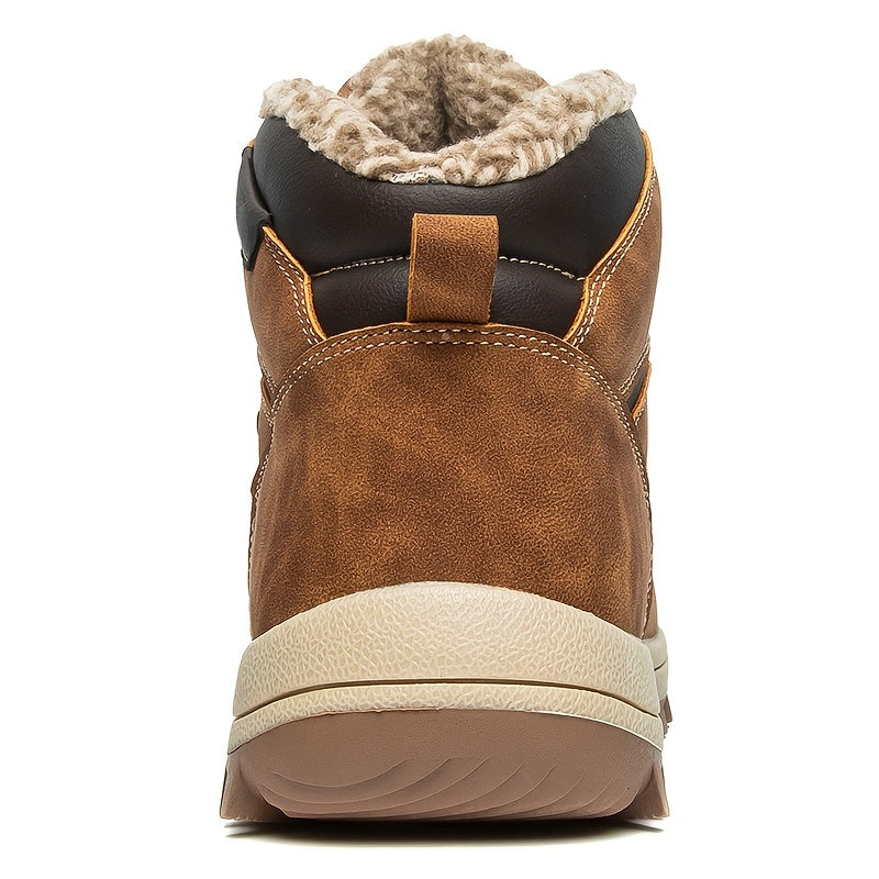 Men's Fleece-Lined Snow Boots