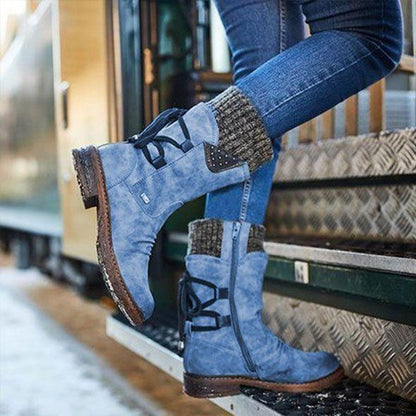 Mid Calf Winter Boots