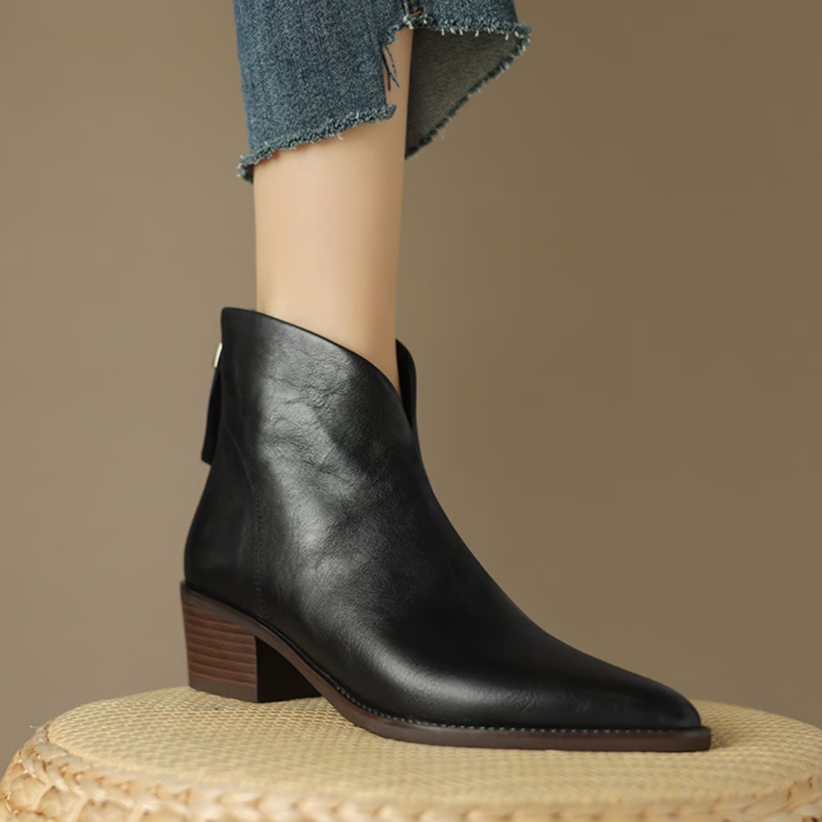 Luxury Low Heel Boots