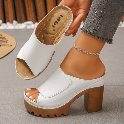 Chunky Comfort Heels