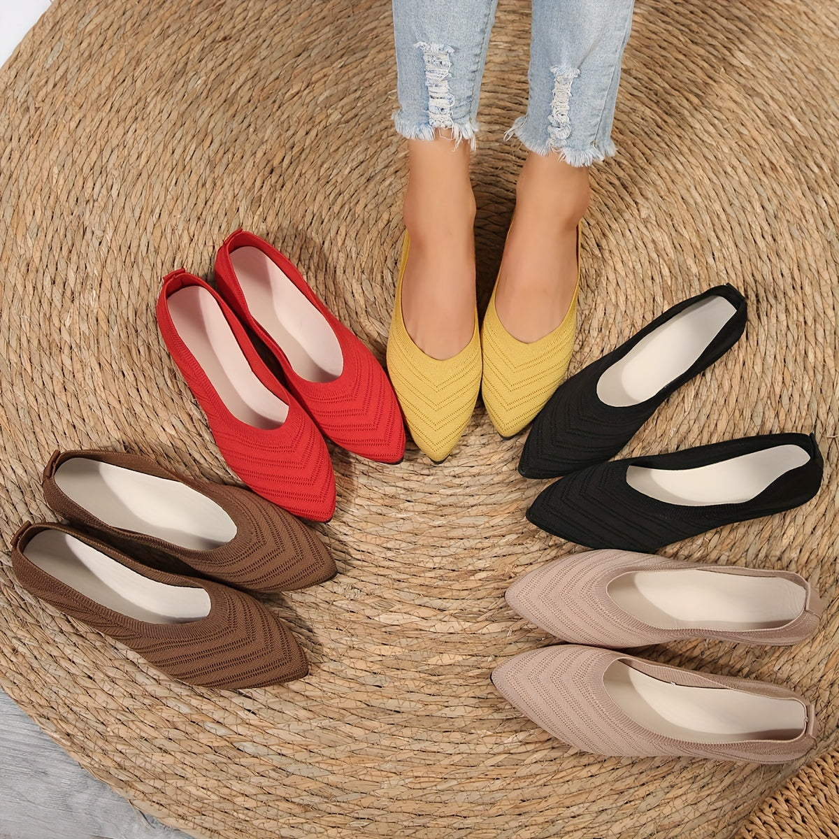 Orthopedic Pointed Flats