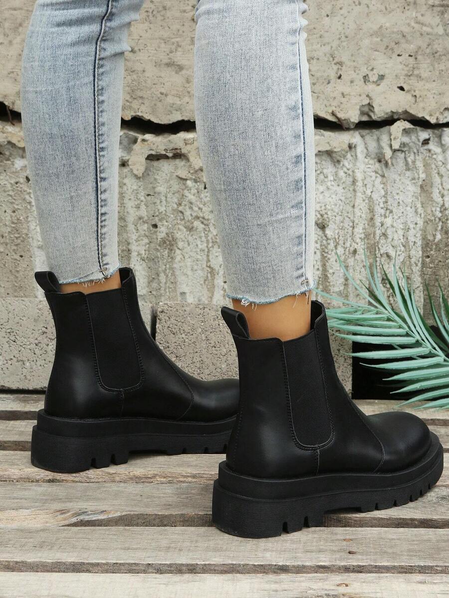 Platform Chelsea Boots