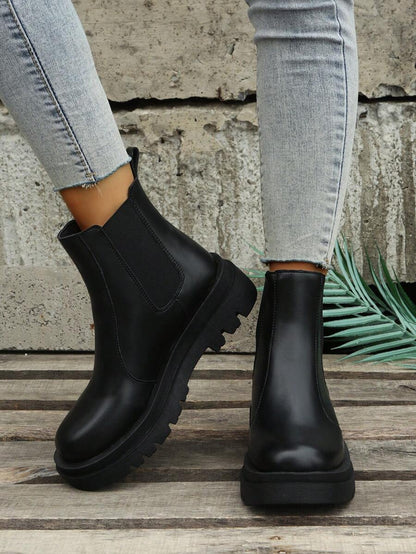 Platform Chelsea Boots