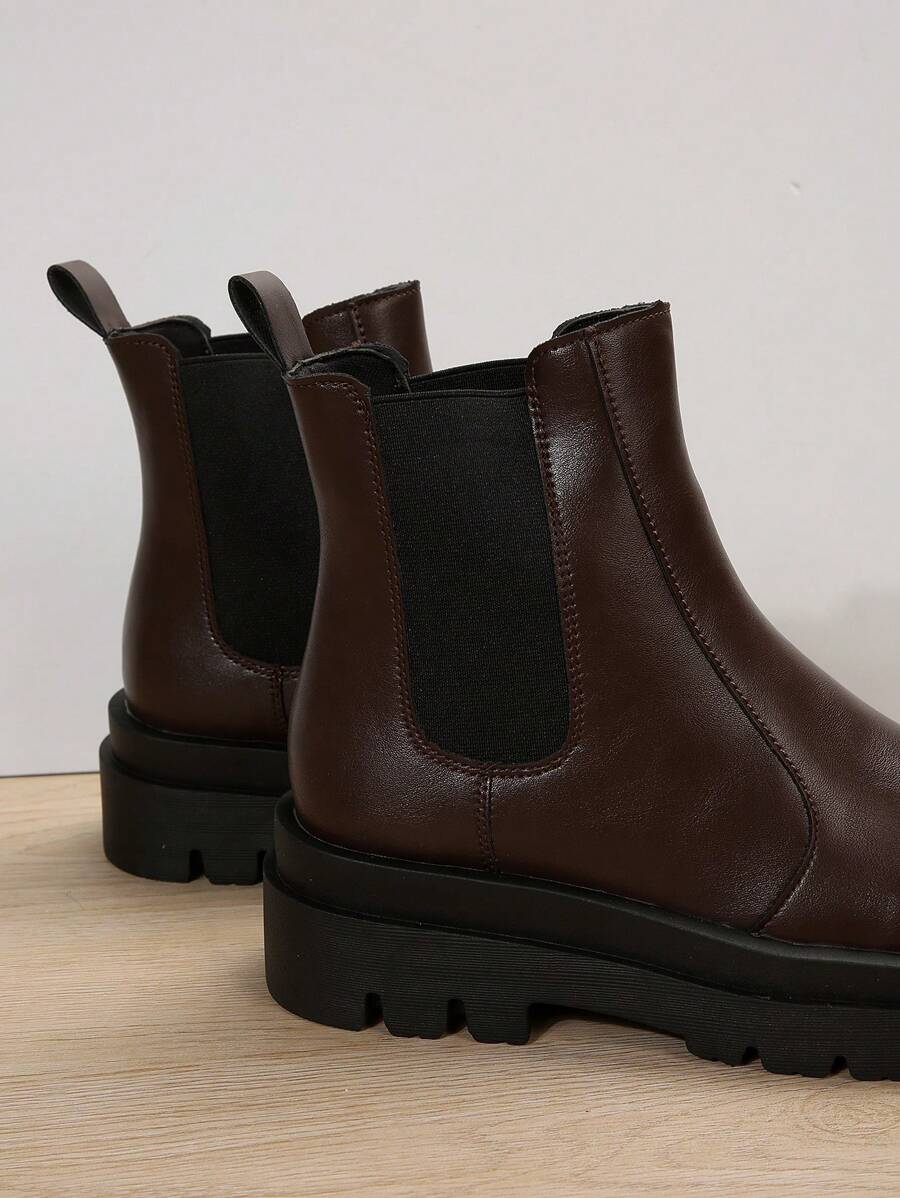 Platform Chelsea Boots