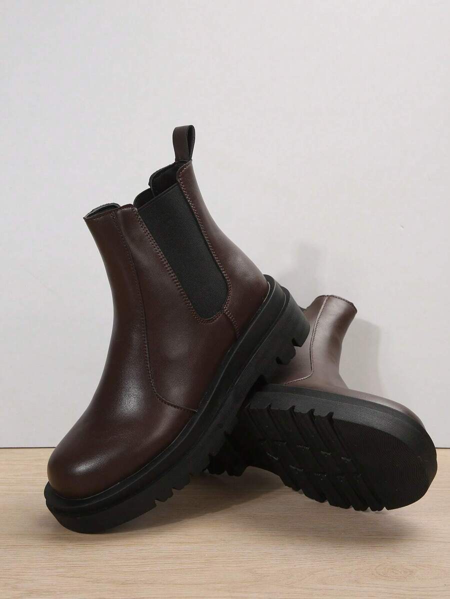 Platform Chelsea Boots