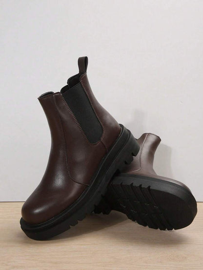 Platform Chelsea Boots