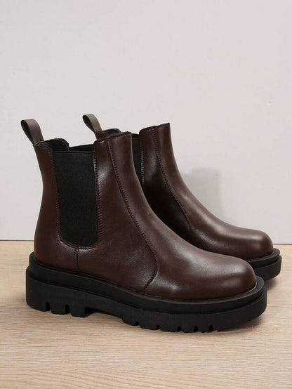 Platform Chelsea Boots