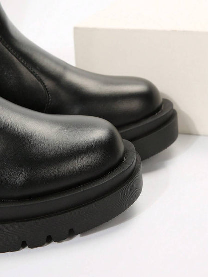 Platform Chelsea Boots