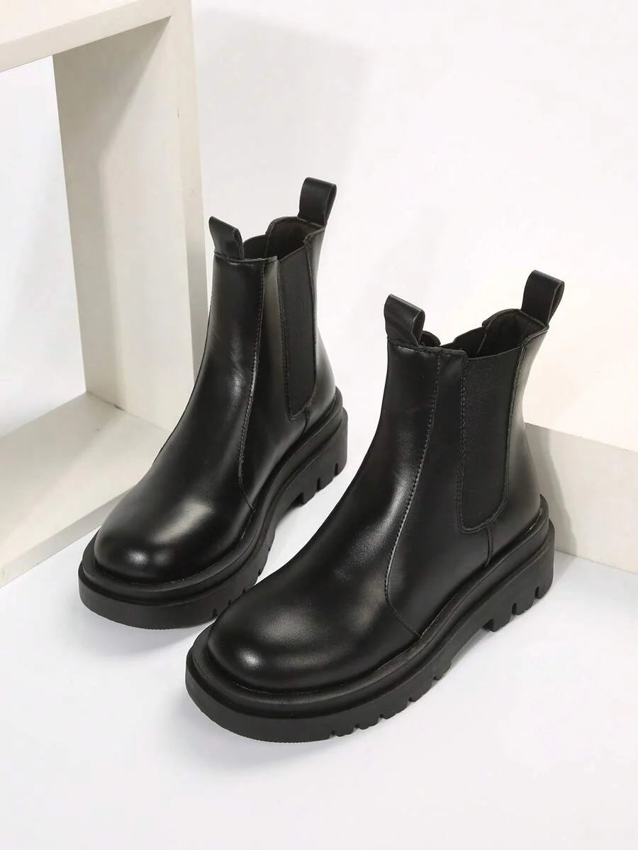 Platform Chelsea Boots