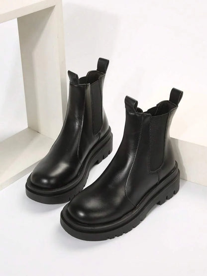 Platform Chelsea Boots