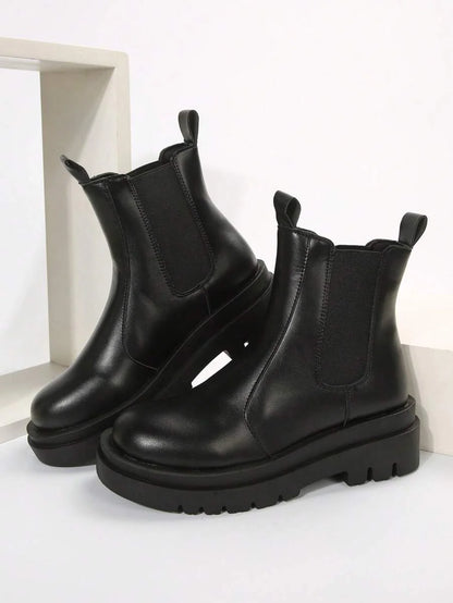 Platform Chelsea Boots