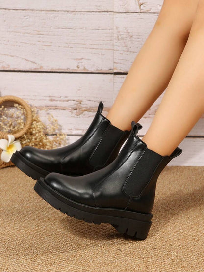 Platform Chelsea Boots