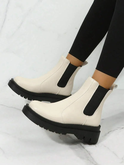 Platform Chelsea Boots