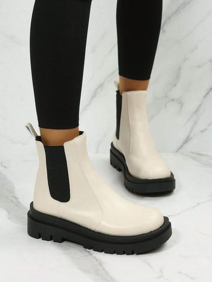 Platform Chelsea Boots