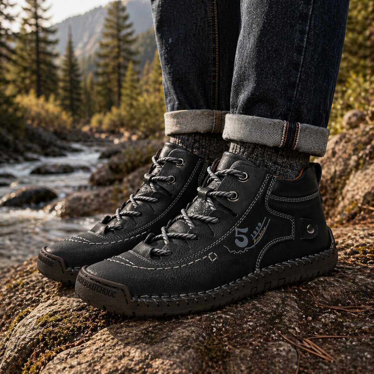 Vintage Leather Boots