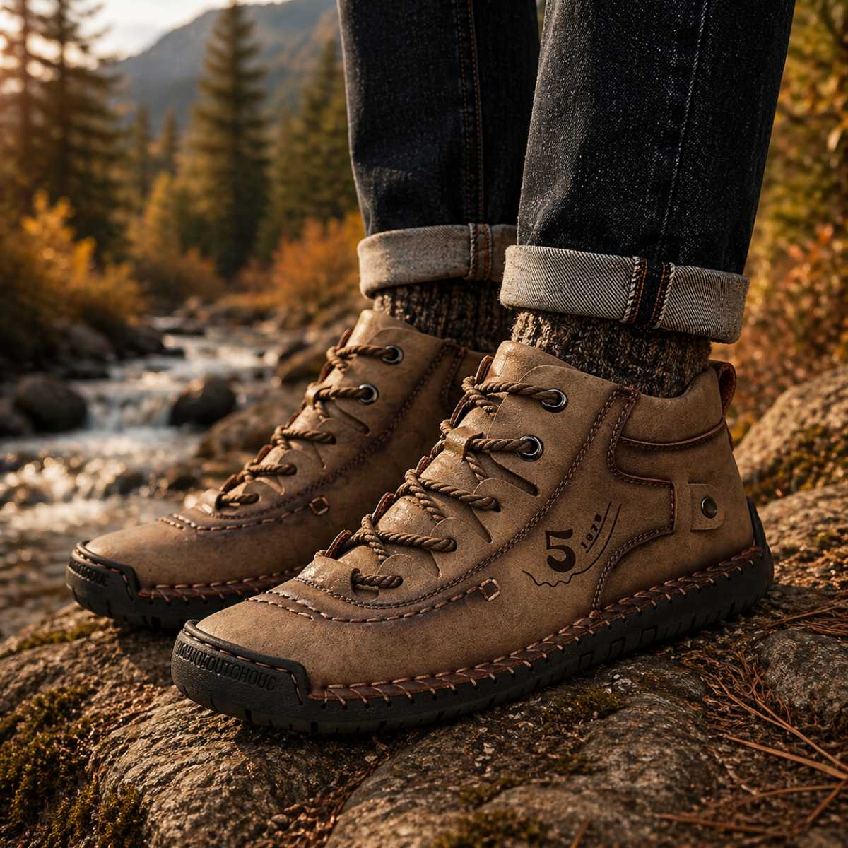 Vintage Leather Boots