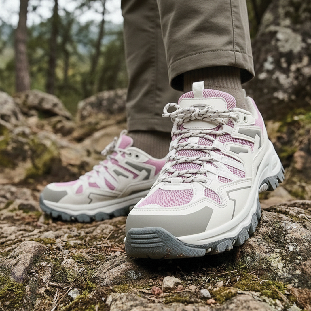 Orthopedic Lace-Up Hiking Shoes
