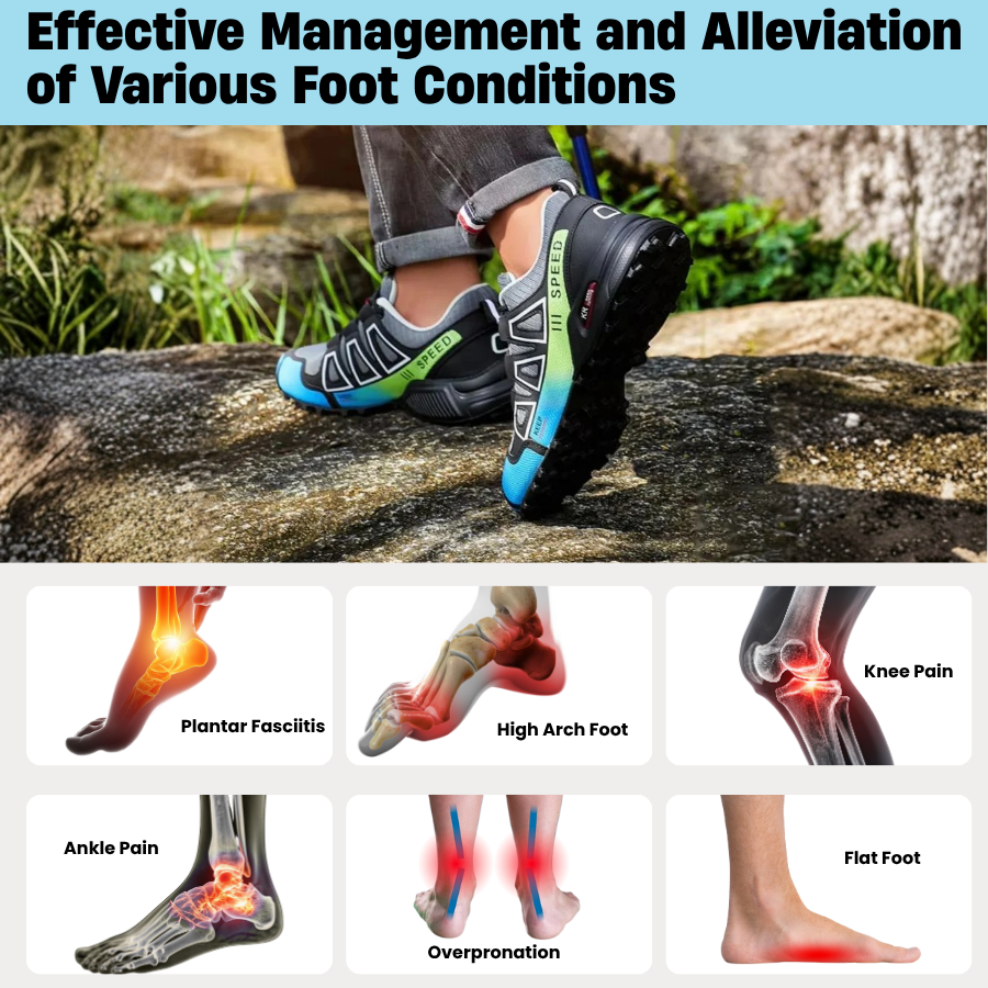 Orthopedic Hiking Shoes Waterproof