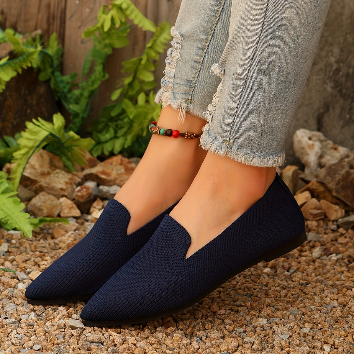 Slip Resistant Ballet Flats