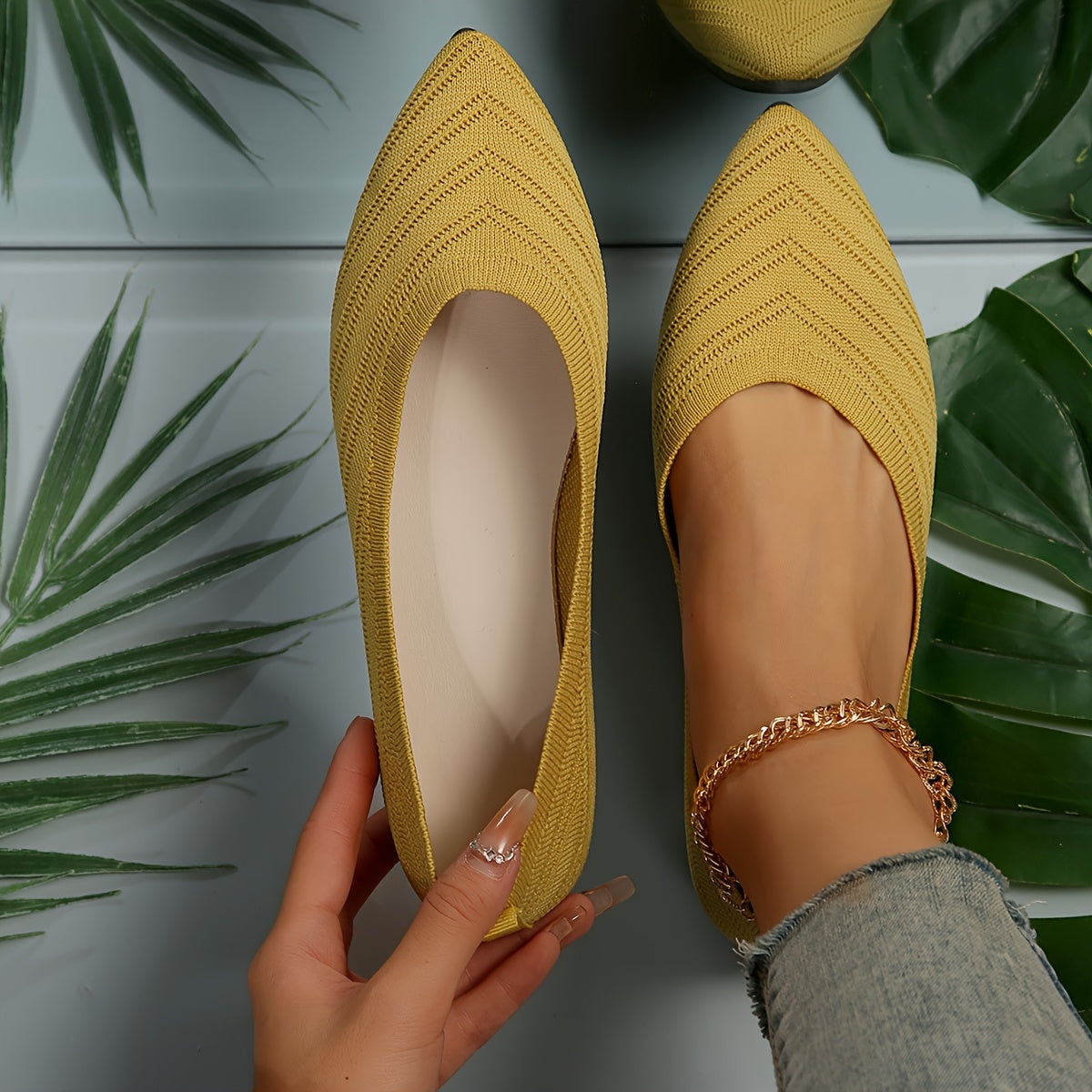 Orthopedic Pointed Flats