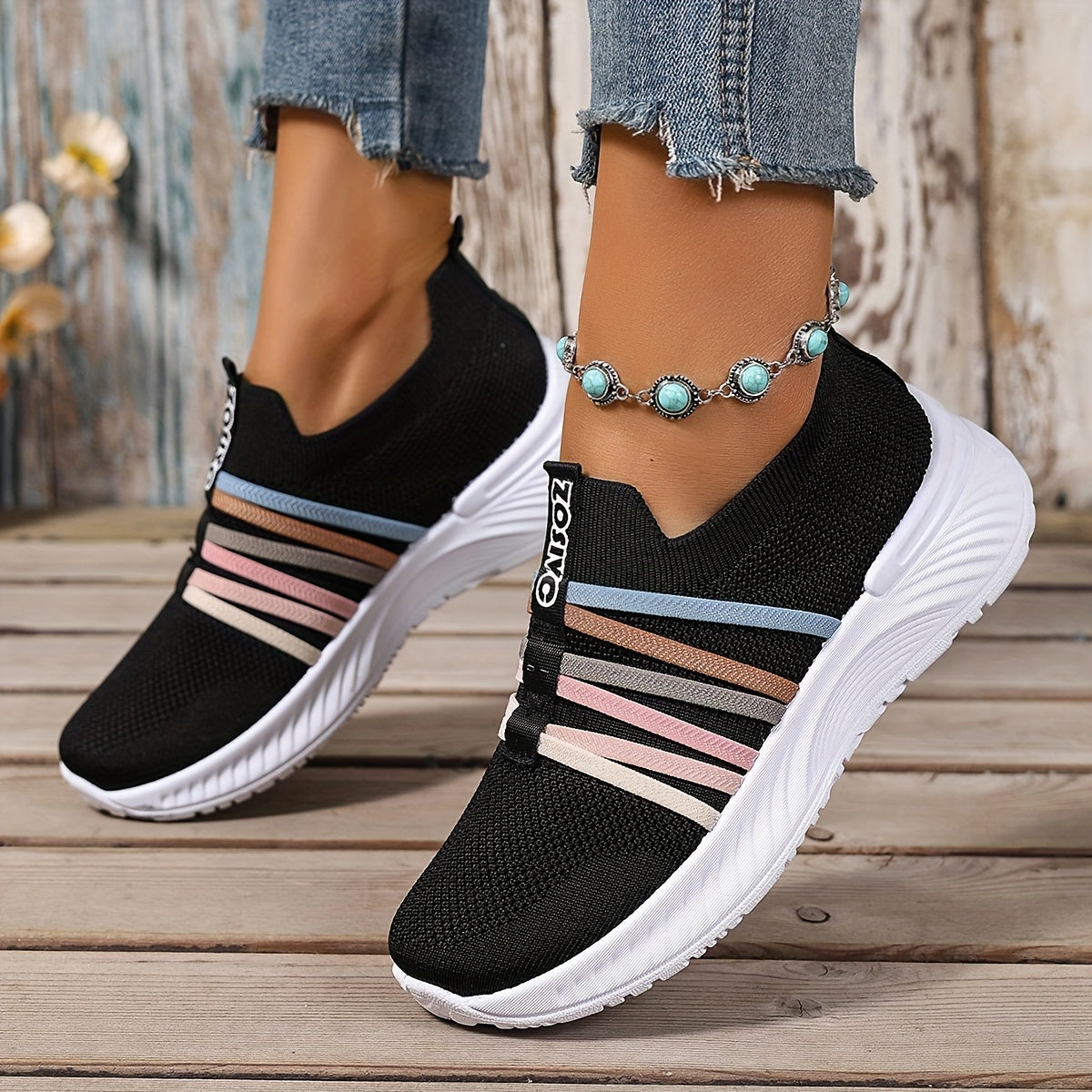 Slip-On Walking Shoes