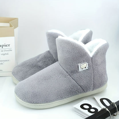 High-Top Fleece Slippers