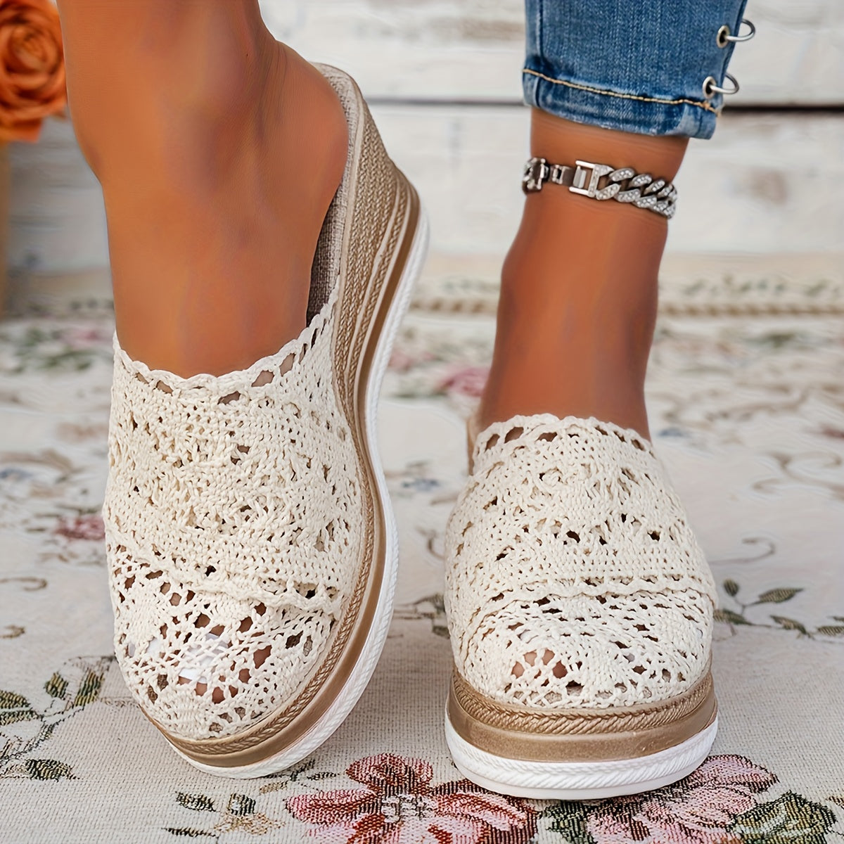 Espadrille Wedge Sandals