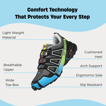 Orthopedic Hiking Shoes Waterproof