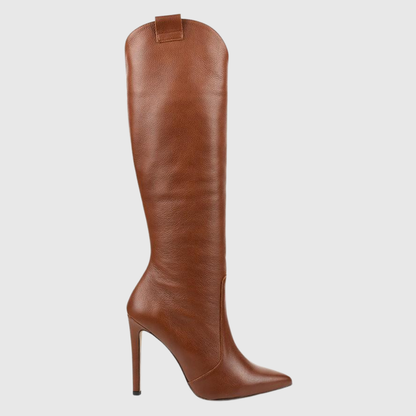 Stiletto Leather Boots