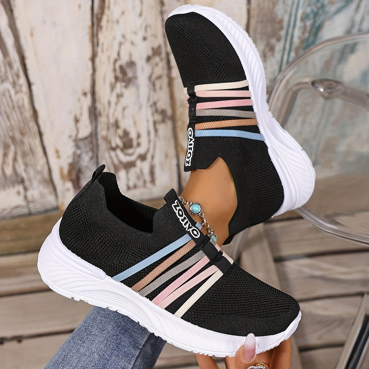 Slip-On Walking Shoes