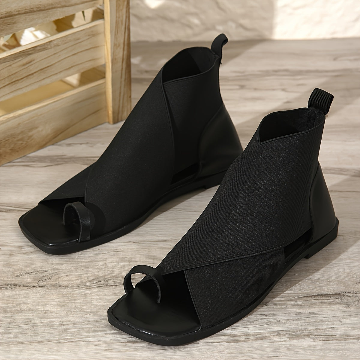 Platform Toe Sandals
