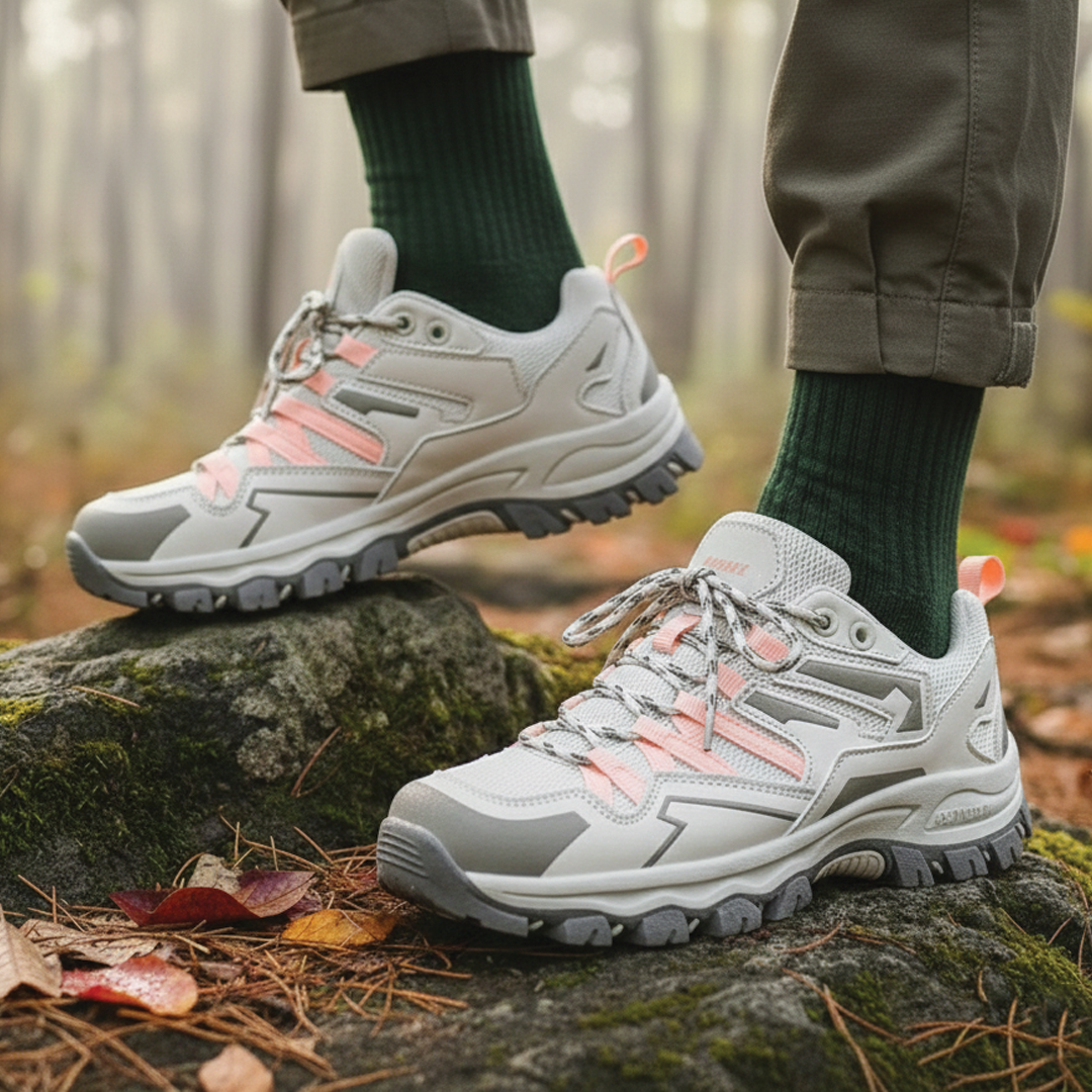 Orthopedic Lace-Up Hiking Shoes