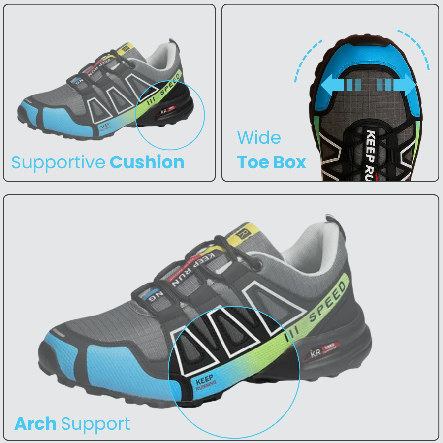 Orthopedic Hiking Shoes Waterproof