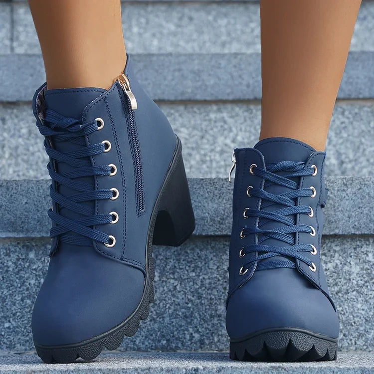 Women's Lace-Up Ankle Boots