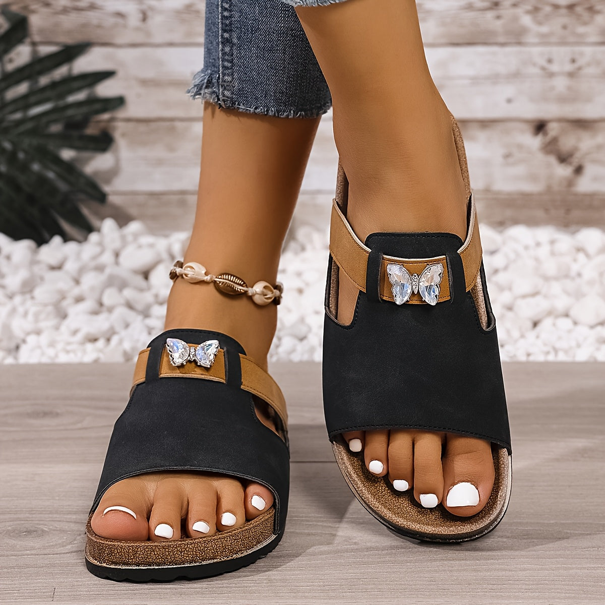 Women's Orthopedic Platform Slides