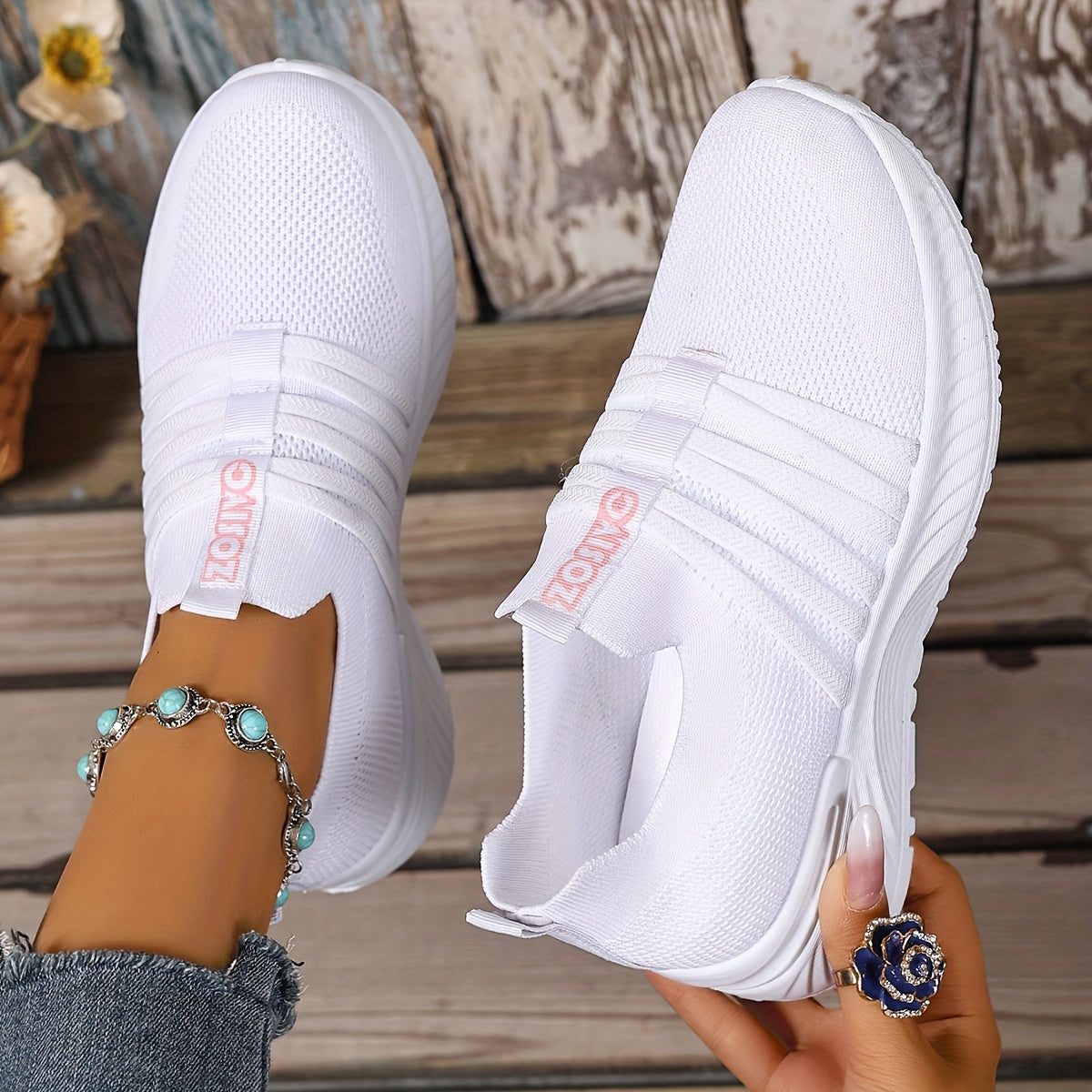 Slip-On Walking Shoes
