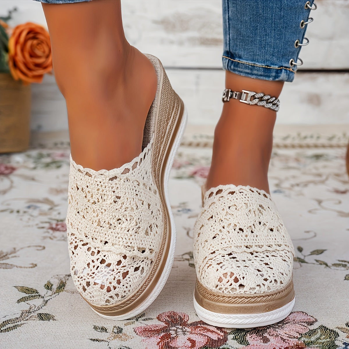 Espadrille Wedge Sandals