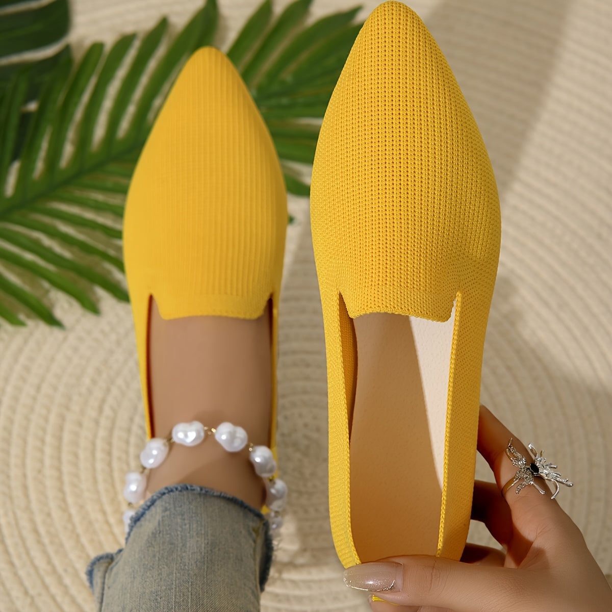 Slip Resistant Ballet Flats