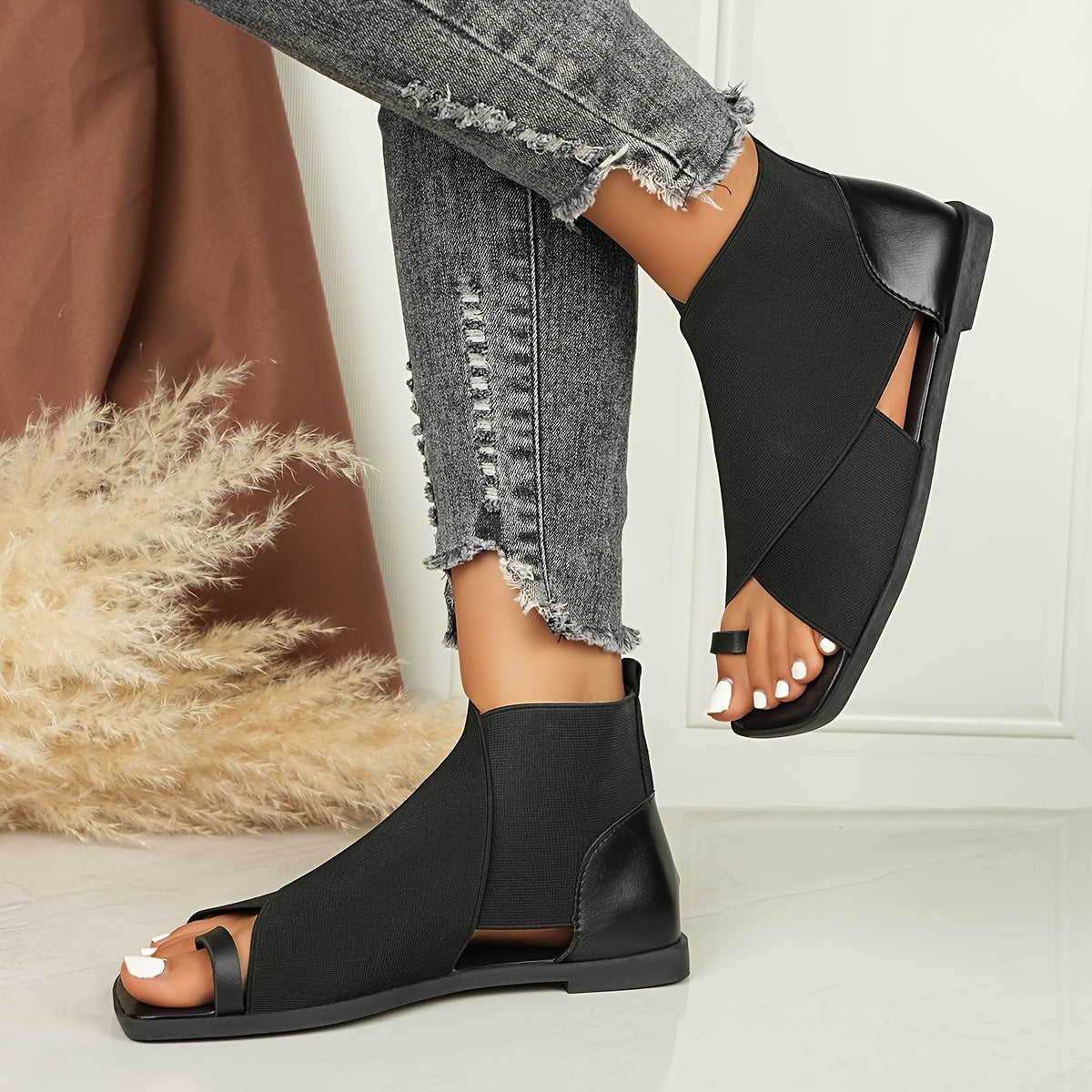 Platform Toe Sandals
