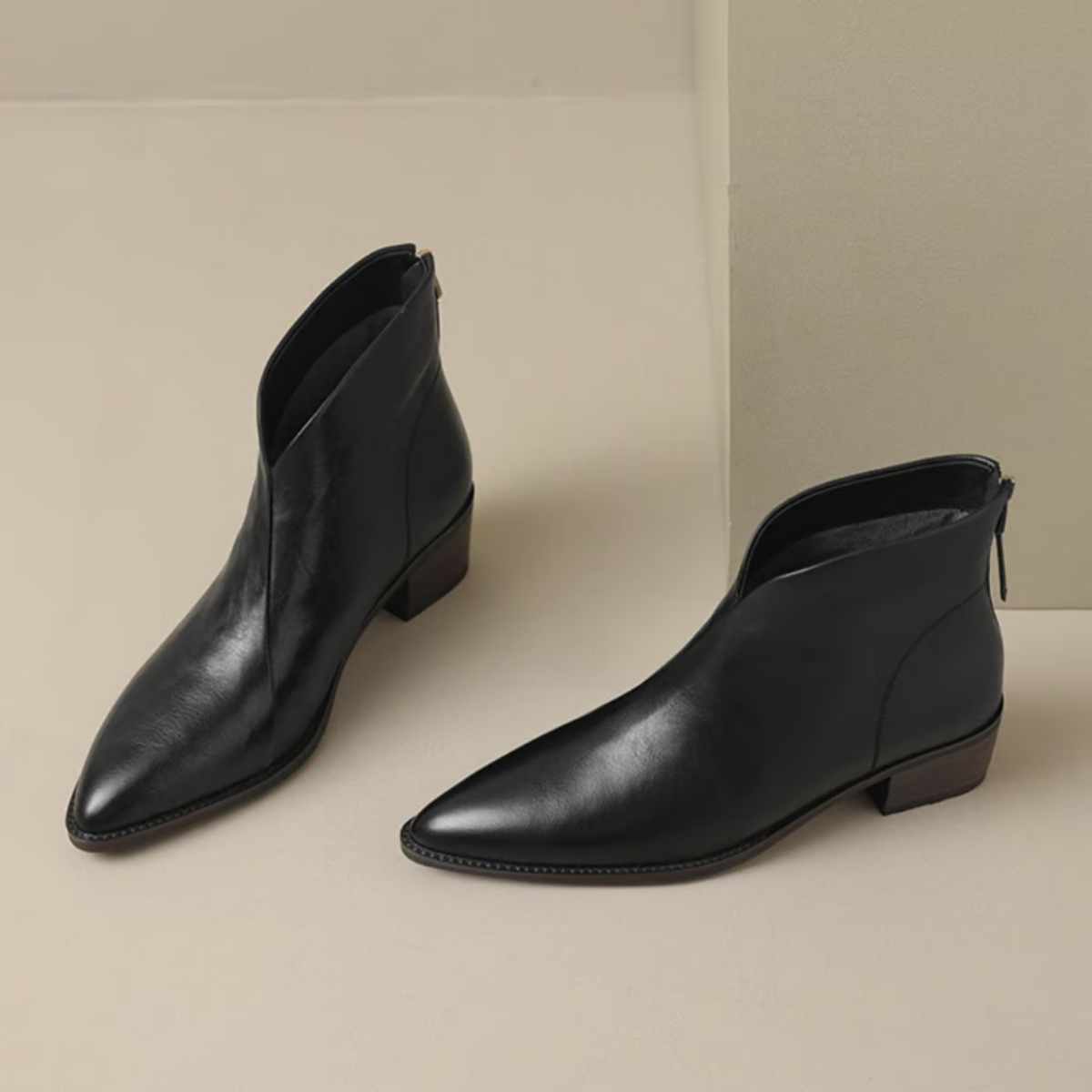 Luxury Low Heel Boots