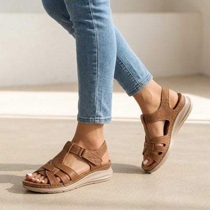 Orthopedic Leather Sandals