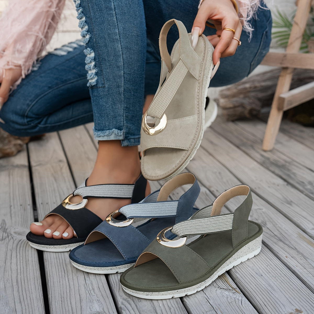 Orthopedic Comfort Flat Sandals