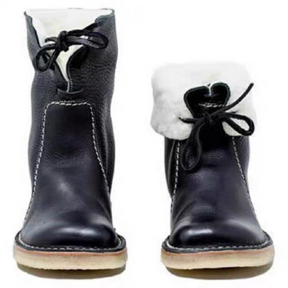 Lace-Up Winter Boots