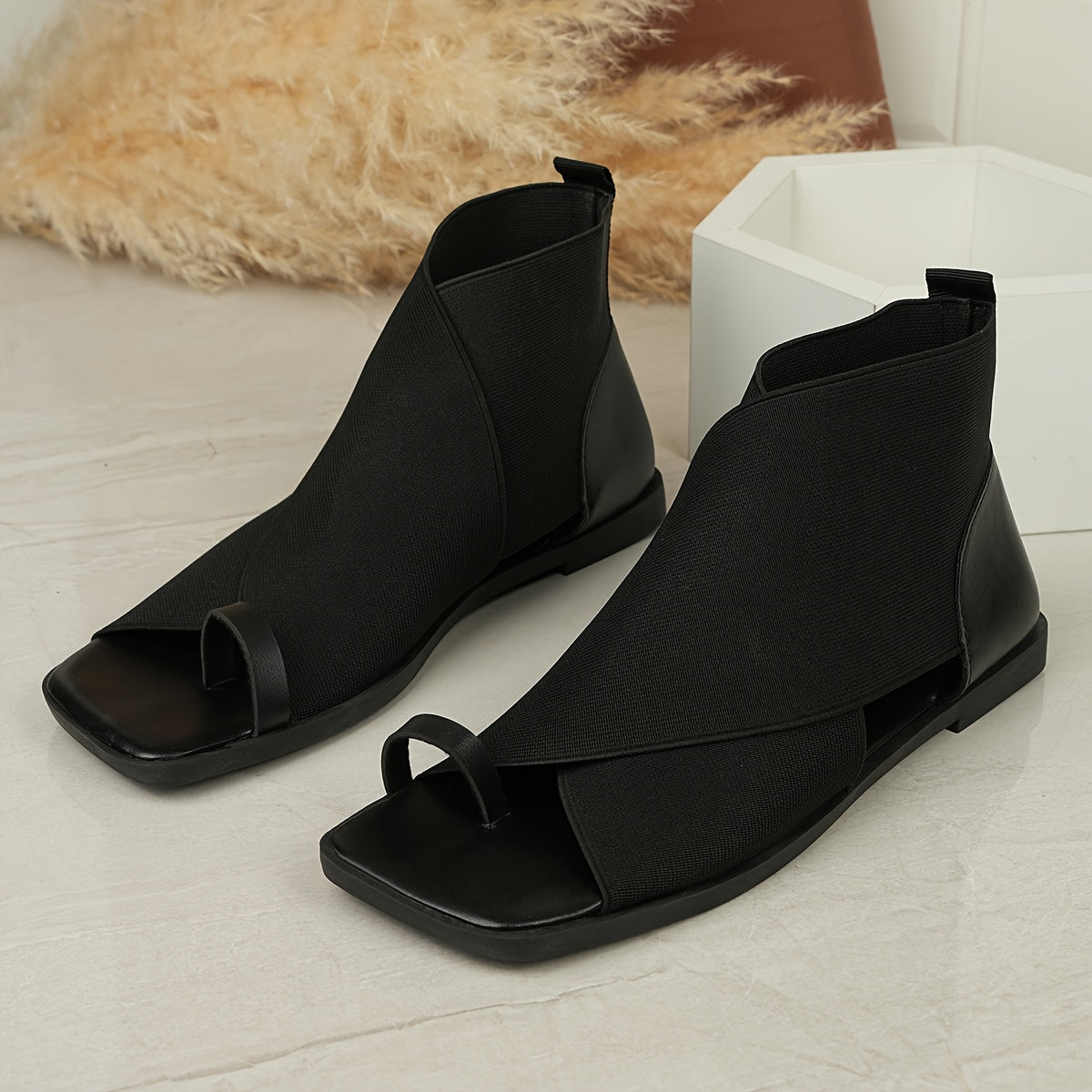 Platform Toe Sandals