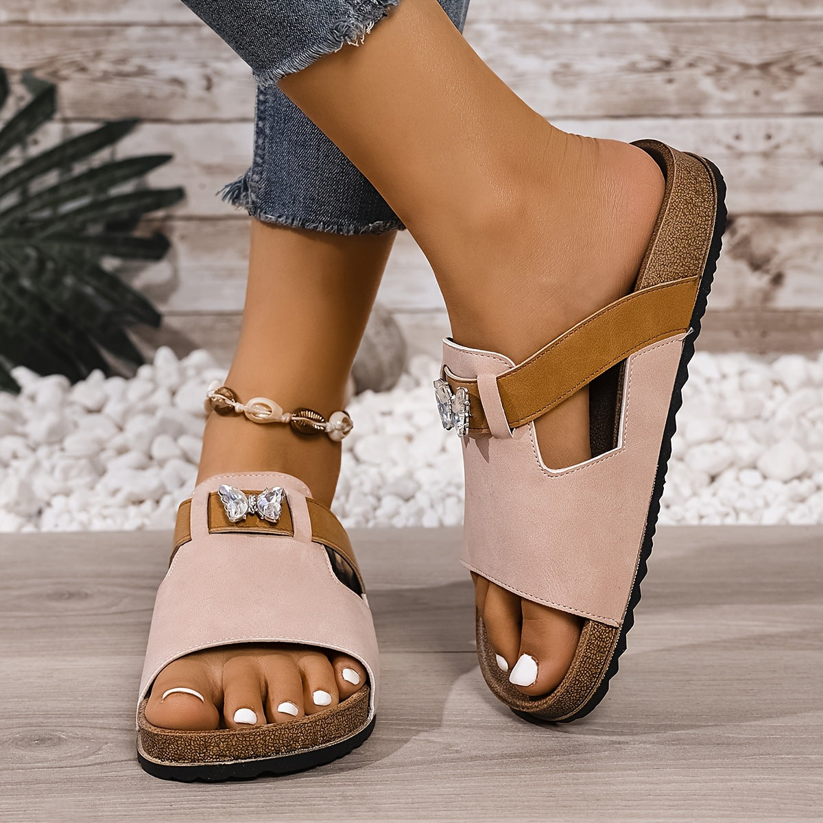 Women's Orthopedic Platform Slides