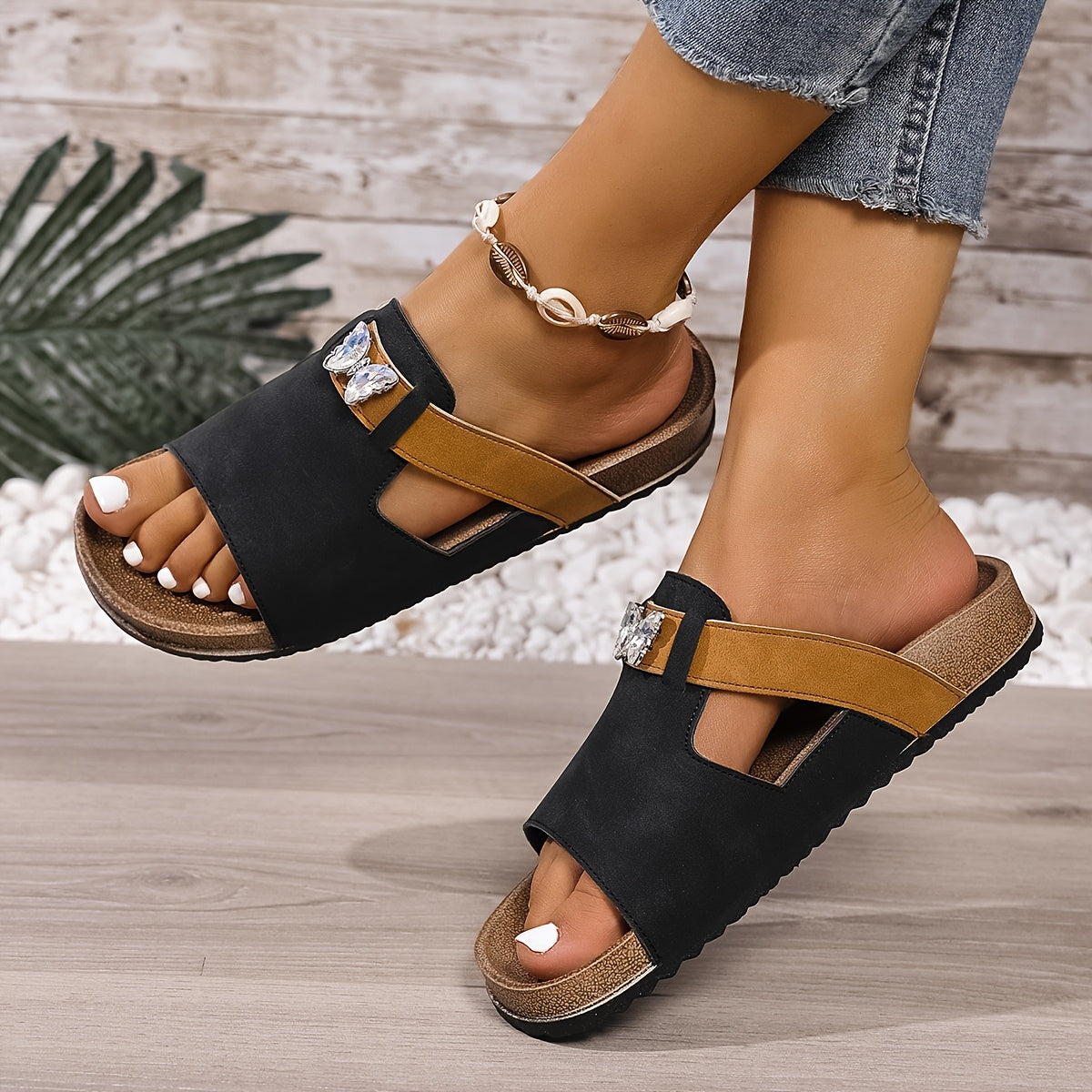 Women's Orthopedic Platform Slides