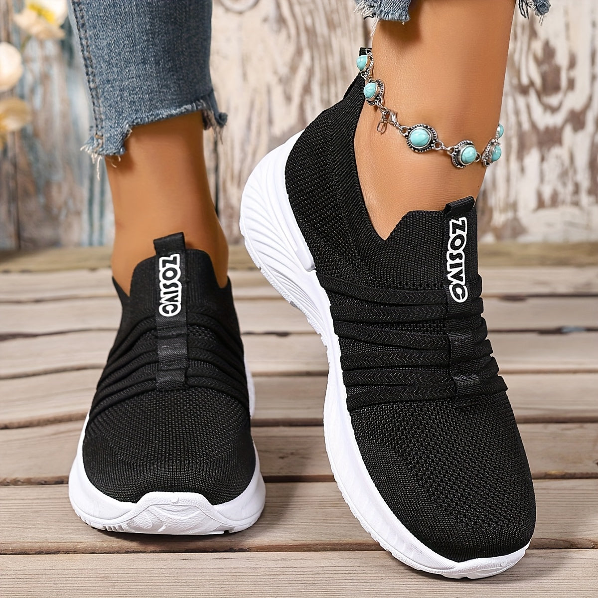 Slip-On Walking Shoes