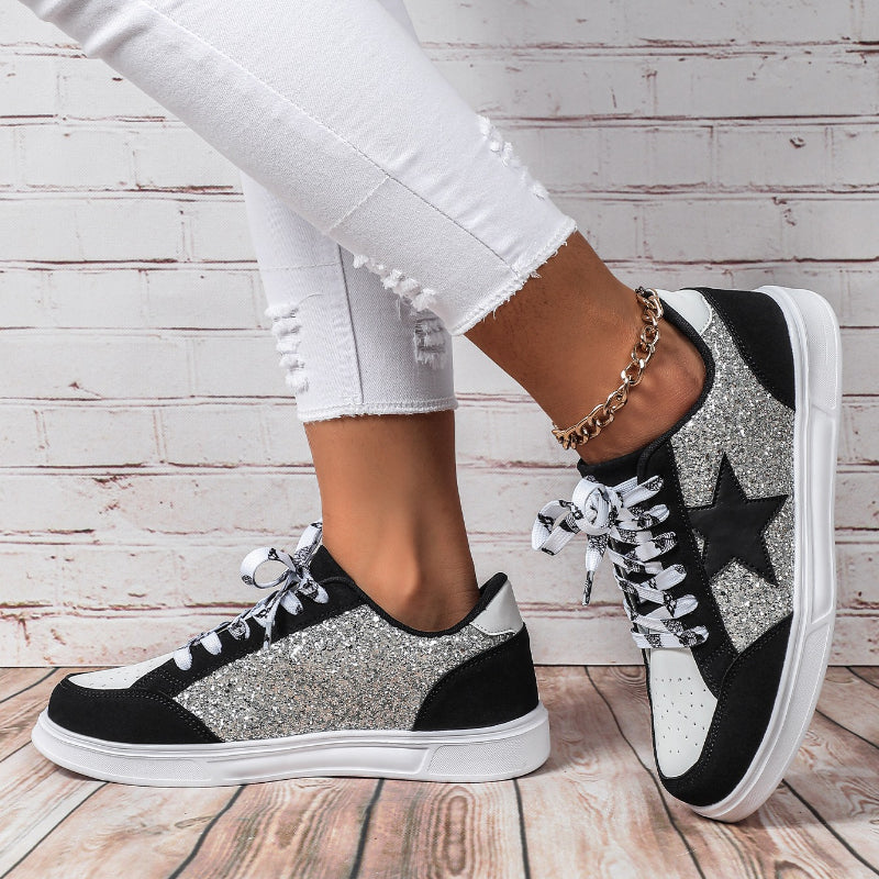 Star Glitter Sneakers